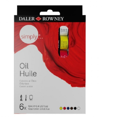 Oleo Simply 12ml C/6 D1185000006 Daler Rowney